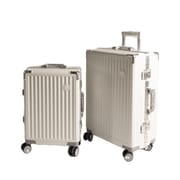 KANGSHILU 20“24'' New Women's Aluminum Mixi Luggages Frame Trolley Case Customs Lock Travel Suitcases Offers On Wheels Suitcase