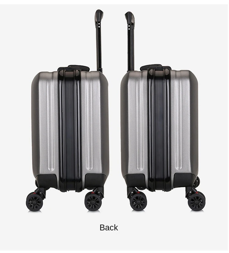 KANGSHILU New 18Inch Aluminum Suitcase Alloy Trolley Case Universal Luggage Men Womens Travel Waterproof Bag Offers with Wheels