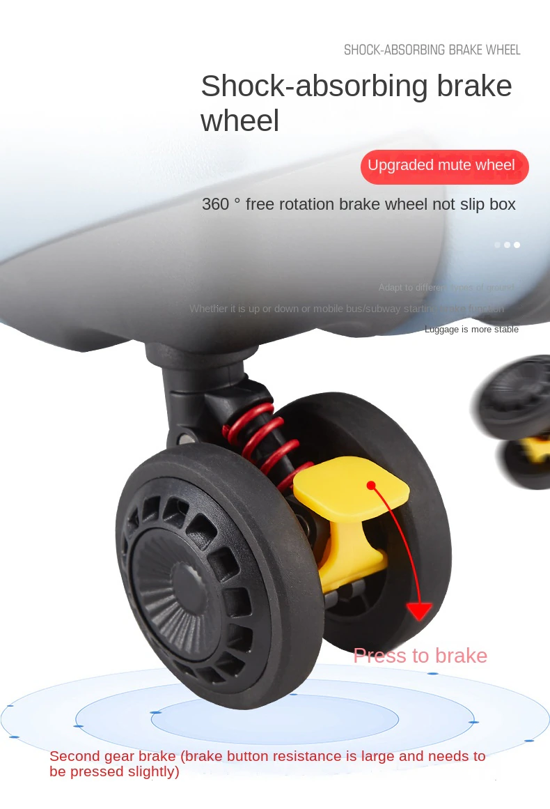KANGSHILU New 18Inch Aluminum Suitcase Alloy Trolley Case Universal Luggage Men Womens Travel Waterproof Bag Offers with Wheels