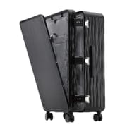 KANGSHILU 100%Aluminum Frame 20 Inches Travel Suitcases Universal Wheel Trolley Box Trolley Luggage Bag Men's Business Carry Ons