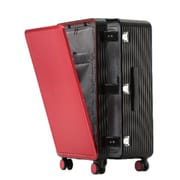 KANGSHILU 100%Aluminum Frame 20 Inches Travel Suitcases Universal Wheel Trolley Box Trolley Luggage Bag Men's Business Carry Ons