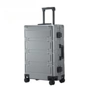 KANGSHILU 20''24''28'' New Women's Aluminum Mixi Luggages Frame Trolley Case Customs Lock Travel Suitcases Offers On Wheel Alloy