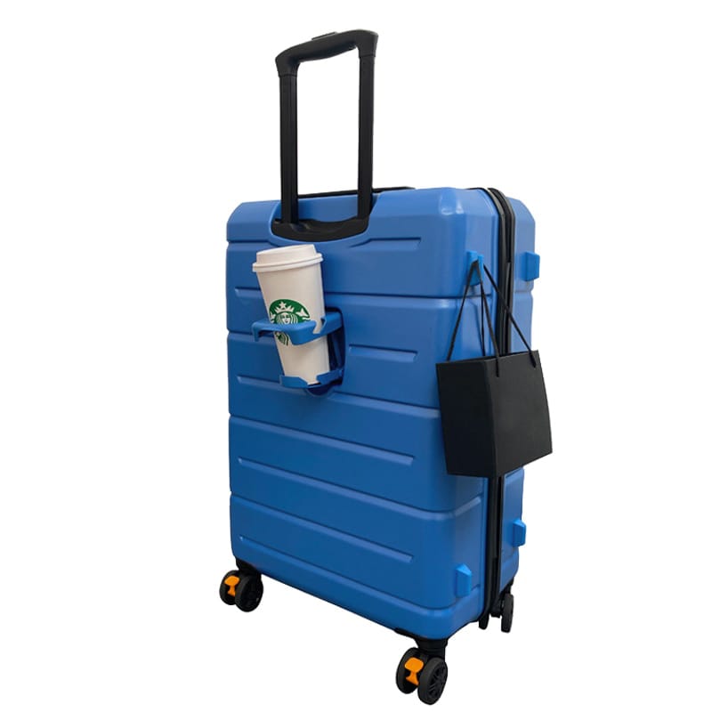 WEPLUS 20 /24 inch Travel Suitcase with Cup Holder Brake Spinner Wheel Hanger Carry On Luggage viaje Bag for Men Women
