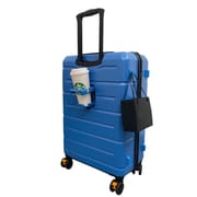 WEPLUS 20 /24 inch Travel Suitcase with Cup Holder Brake Spinner Wheel Hanger Carry On Luggage viaje Bag for Men Women