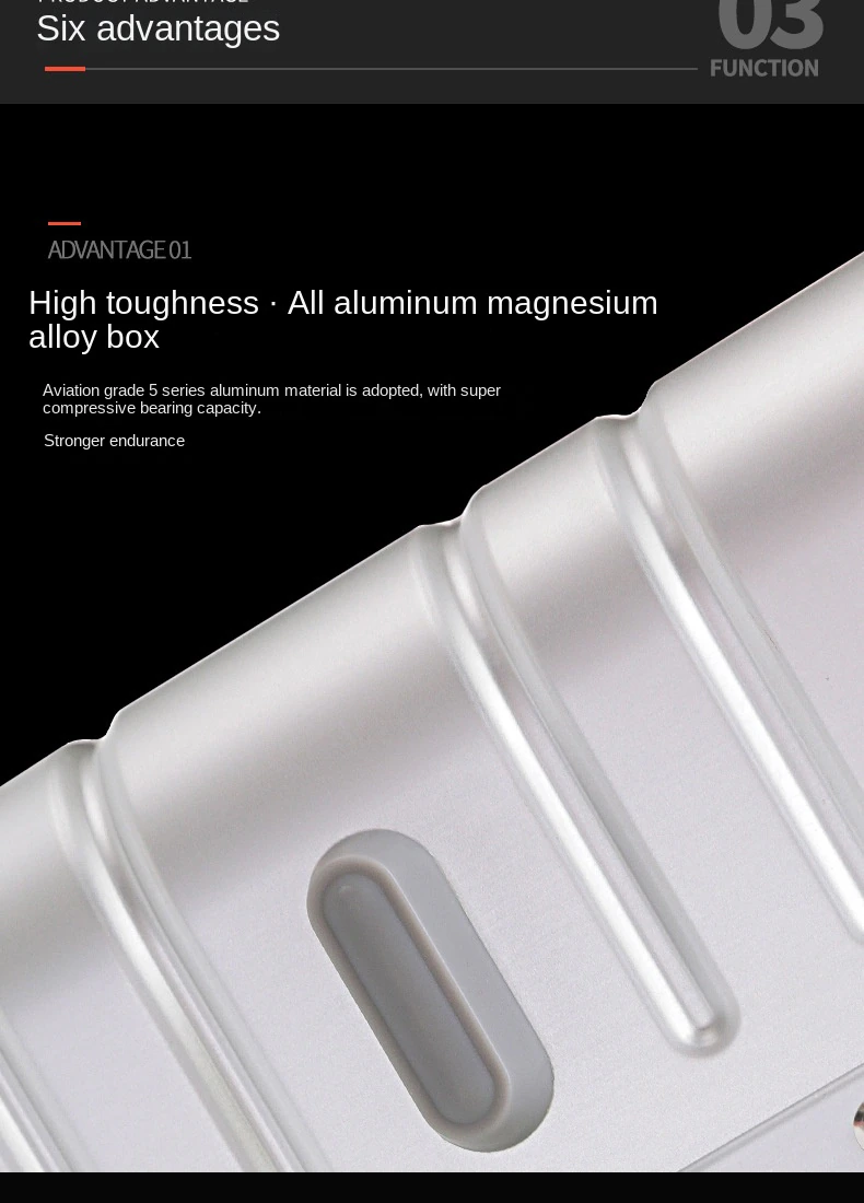 100% Aluminum-magnesium alloy Travel Suitcase Rolling Luggage 20/24/29 inch Trolley Luggage Carry-On Cabin Suitcase