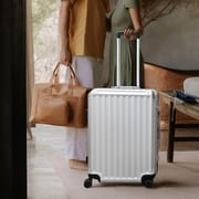 Luggage Sets 2 Piece with Aluminum Frame Suitcase with Spinner Wheels 4 Metal Corner Hassle-Free Travel