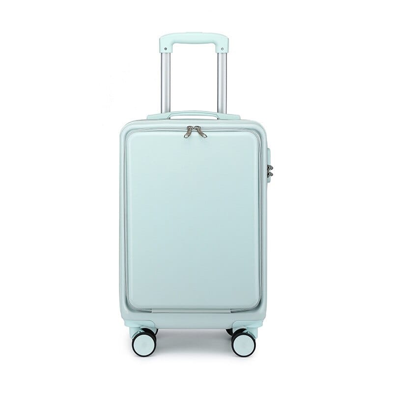 2023 New Arrival Front Open Luggage Case Women 24 Inch Boarding Package Password Trolley Bag Men Suitcase Large Trunk Wholesale