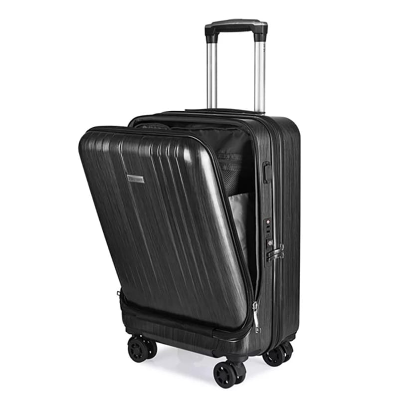 Travel Suitcase Cabin Rolling Luggage with Laptop bag Women Trolley suitcase with Charging USB Men Upscale Business box