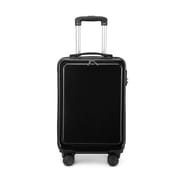 2023 New Arrival Front Open Luggage Case Women 24 Inch Boarding Package Password Trolley Bag Men Suitcase Large Trunk Wholesale