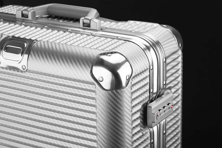 High Capacity Rolling Luggage Spinner Suitcase On Wheels Cabin Trolley Aluminum Frame Travel Bag