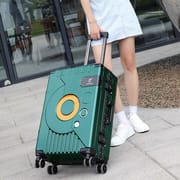 2022 New Arrival upgrade Fashion Aluminium Frame Rolling Luggage box Women&Men 20 22 24 26 28 Inch Trolley Suitcase Travel B