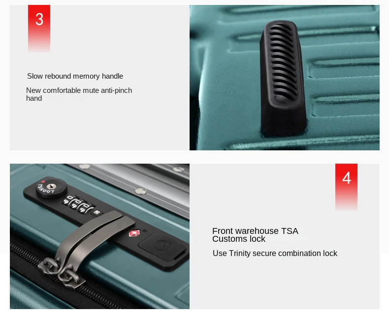 High-End Business All-Aluminum Magnesium Alloy Draw-Bar Luggage Best Metal Suitcase Male Mute Universal Wheel Boarding Bag