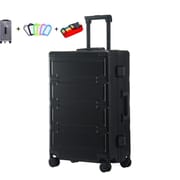 KANGSHILU 20''24''28'' New Women's Aluminum Mixi Luggages Frame Trolley Case Customs Lock Travel Suitcases Offers On Wheel Alloy