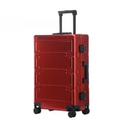 KANGSHILU 20''24''28'' New Women's Aluminum Mixi Luggages Frame Trolley Case Customs Lock Travel Suitcases Offers On Wheel Alloy