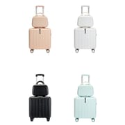 New Small Rolling Luggage 18/20 Inch Lightweight Mini Boarding Trolley Universal Wheel Silent Suitcase Set Women Travel Bag