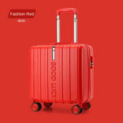 New Small Rolling Luggage 18/20 Inch Lightweight Mini Boarding Trolley Universal Wheel Silent Suitcase Set Women Travel Bag