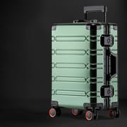 100% Aluminum-magnesium alloy Travel Suitcase Rolling Luggage 20/24/29 inch Trolley Luggage Carry-On Cabin Suitcase