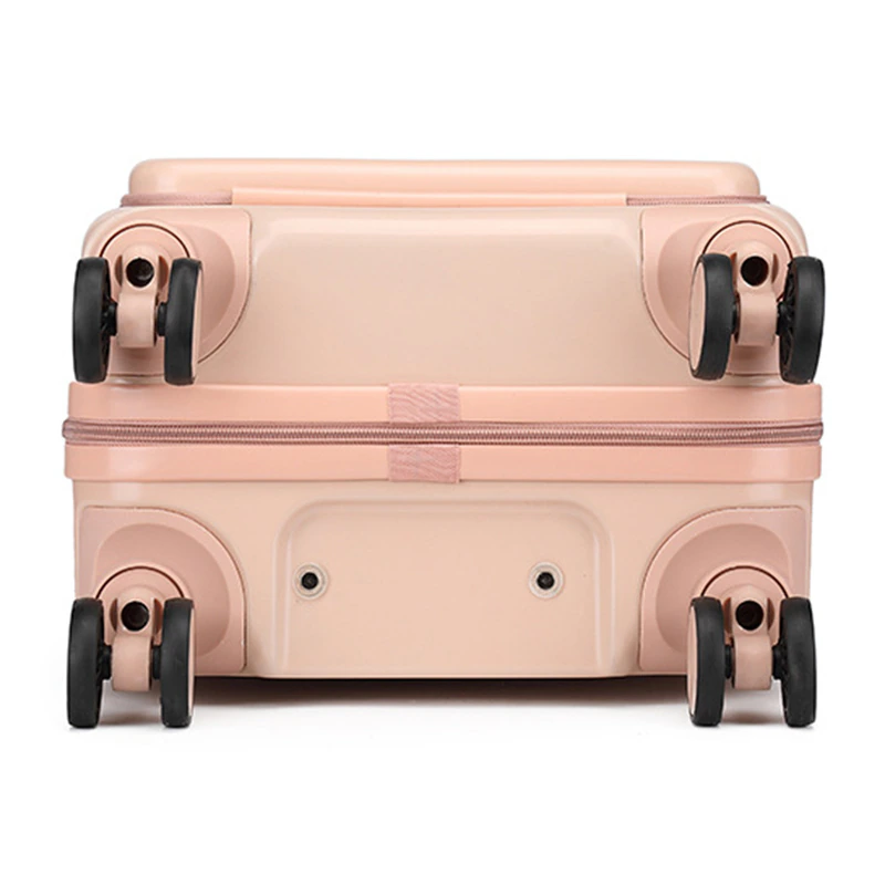 2023 New Arrival Front Open Luggage Case Women 24 Inch Boarding Package Password Trolley Bag Men Suitcase Large Trunk Wholesale