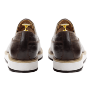 Classic Genuine Cow Leather Men's Casual Shoes Lace-Up Plain Toe Flat Oxford Shoe for Men Handmade Leather Original Sneaker