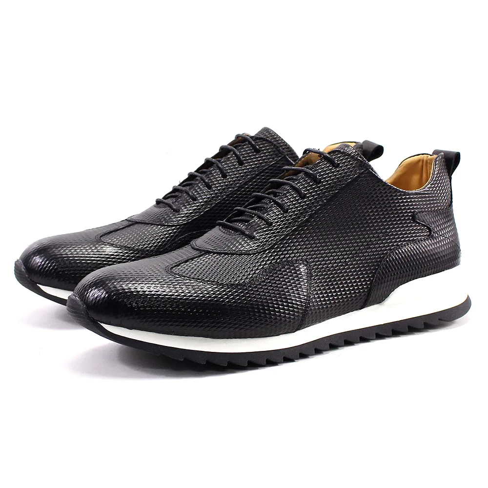 Mens Casual Shoes Genuine Leather Fashion Designer Oxford Handmade Comfortable Male Sneakers Outdoor Street Flat Shoes for Men