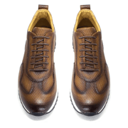 Men's Casual Shoes Genuine Leather Fashion Designer Oxford Handmade Comfortable Male Sneakers Outdoor Street Flat Shoes for Men