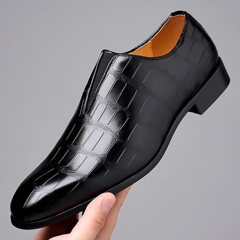 British Style Men PU Leather Shoes Office Business Shoes