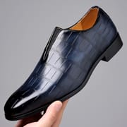 British Style Men PU Leather Shoes Office Business Shoes