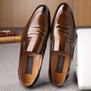 2022 men's business low-top office leather shoes wedding men's shoes