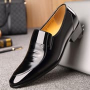 2022 men's business low-top office leather shoes wedding men's shoes