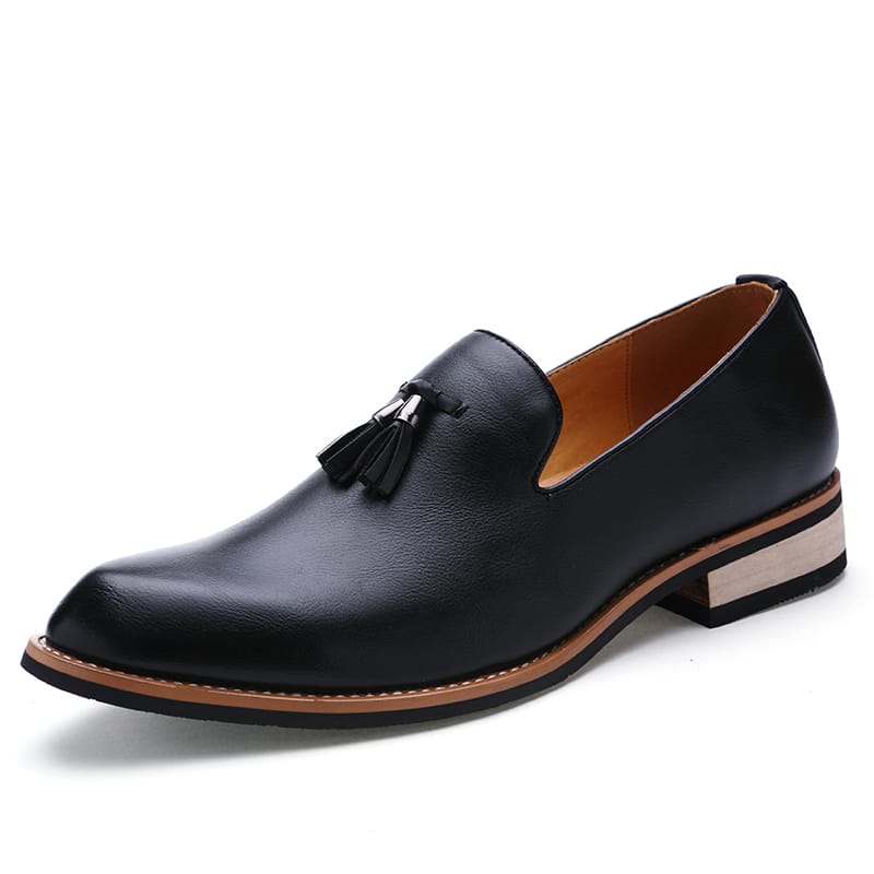 Men's Party Shoes Large Size Genuine Leather Dress Shoes Men's Fashion Walking Style Business Oxfords Shoes Comfortable
