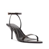 Womens Open Toe Ankle Strap Pumps
