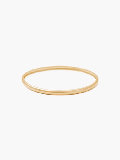 Gold plain ring