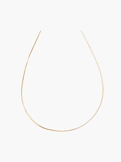 Gold auxiliary necklace