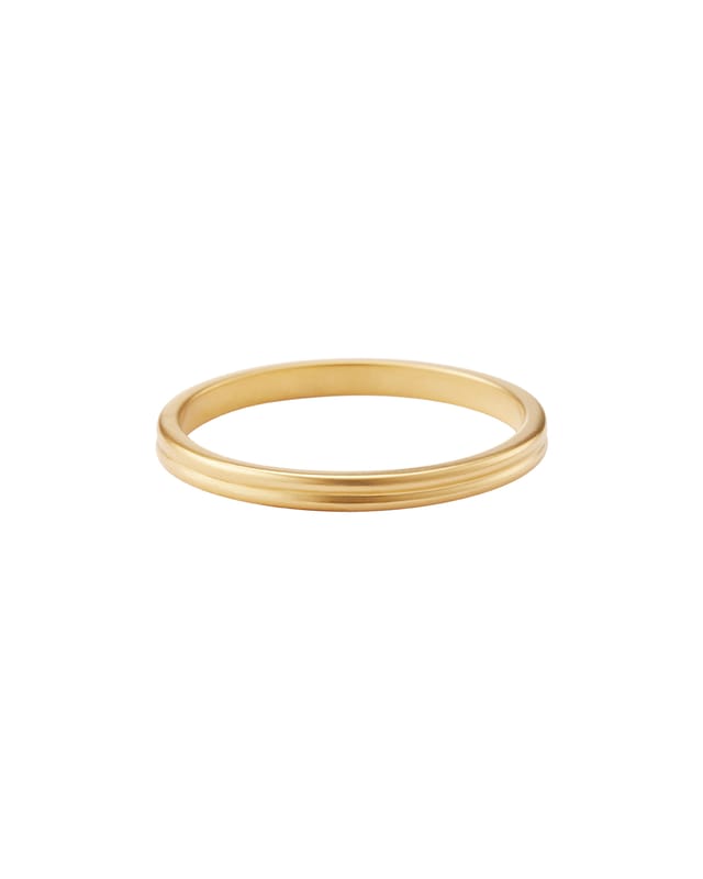 Basic gold ring