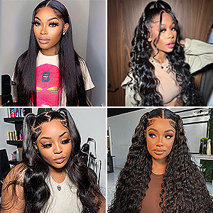 13x6 Body Wave Lace Front Wigs Human Hair 180% Density 13x6 HD Transparent Frontal Wigs Human Hair for Women Pre Plucked Body Wave Glueless Wigs Human Hair with Baby Hair Brazilian Virgin Wigs 24 Inch