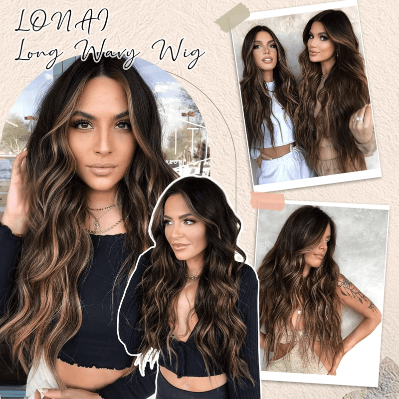 Black Brown with Cool Brown Highlights