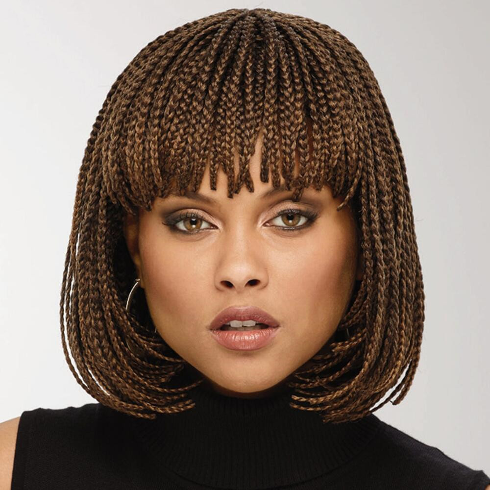Wig Women's Short Hair Wave Head Wig Full Top Chemical Fiber Head Cover
