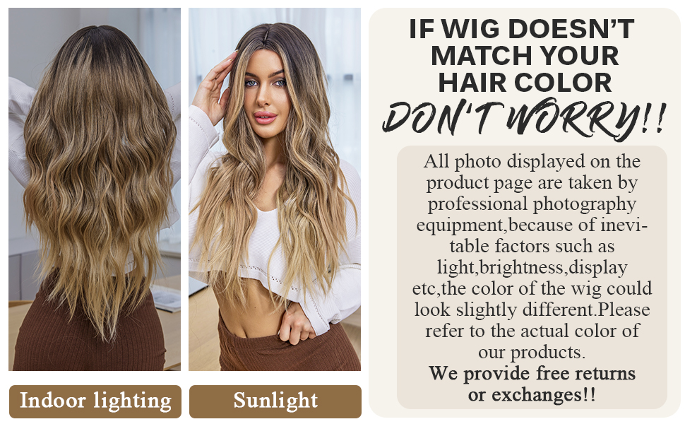Wave wig fashion trend wig party costume wig hair cover