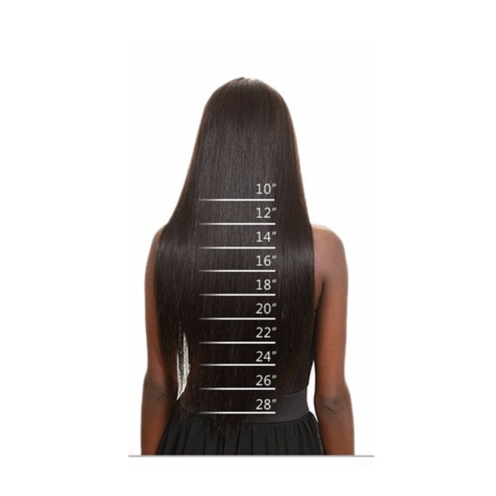 Wig black straight hair synthetic fiber hair curtain