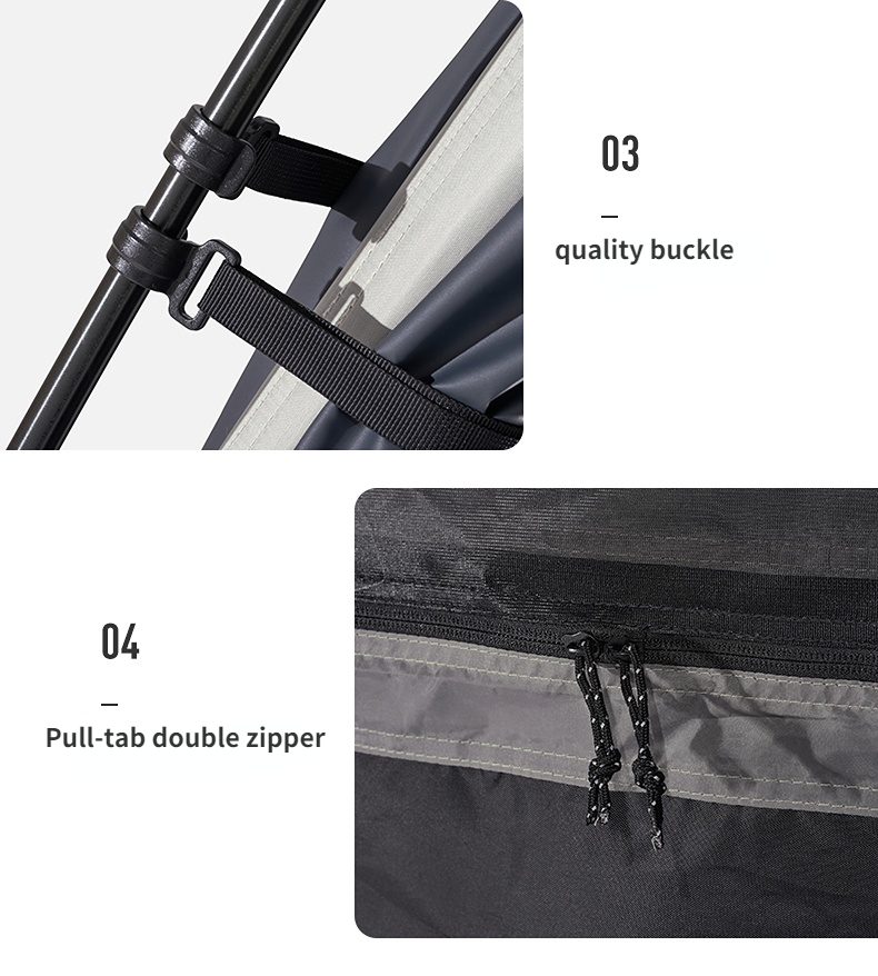 Nature Hike Outdoor Camping Tent Large Space Windproof Rain Proof Ventilation Camping Equipment Tourist Tents