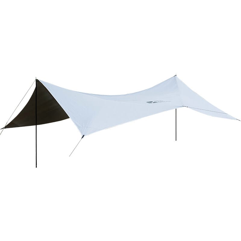 Canopy Pergola Outdoor Family Camp Camping Rain-Proof Oversize Sunscreen Hanging Silver Large Canopy