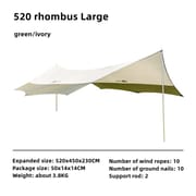 Canopy Awning Folding Telescopic Outdoor Rain Protection Sunblock Pergola Sunblock Ultraviolet Camping Canopy JT