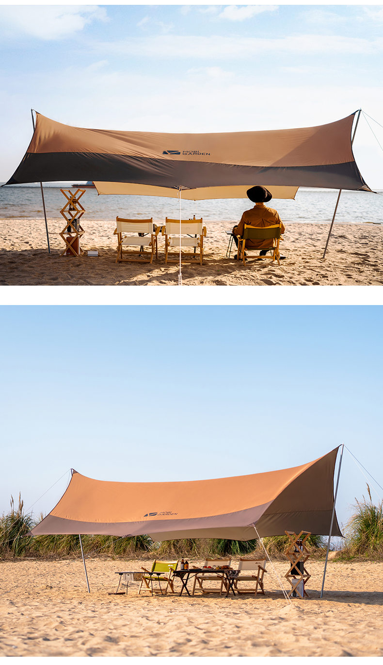 outdoor camping camping portable awning pergola sun protection from the rain Oxford tent canopy outdoor camping camping portable awning pergola sun protection from the rain Oxford tent canopy