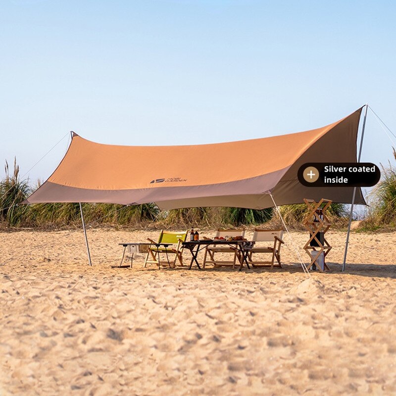 outdoor camping camping portable awning pergola sun protection from the rain Oxford tent canopy