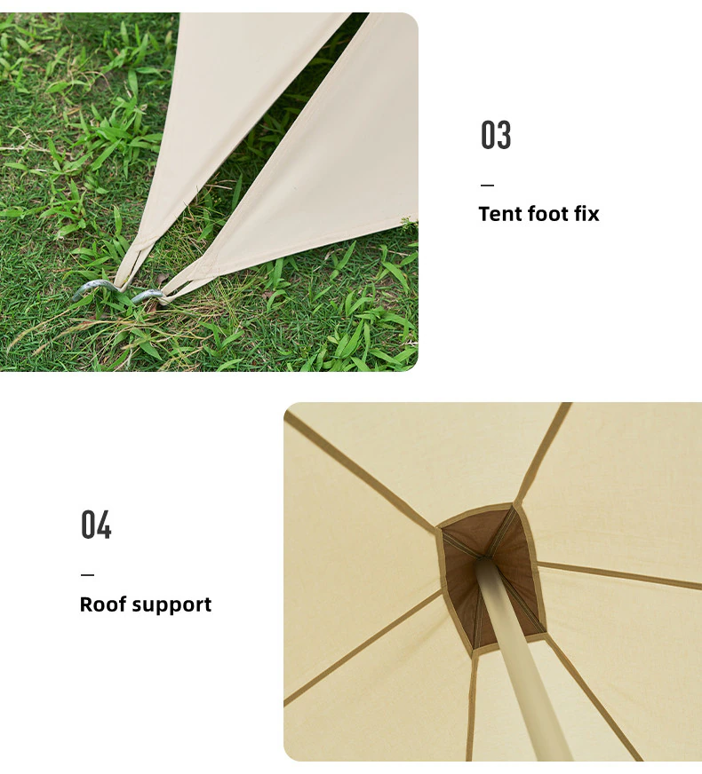 Exquisite Camping Outdoor Inflatable Tent Camping Thickened Cotton 5-8 Person Cabin Tent Era 260 Exquisite Camping Outdoor Inflatable Tent Camping Thickened Cotton 5-8 Person Cabin Tent Era 260