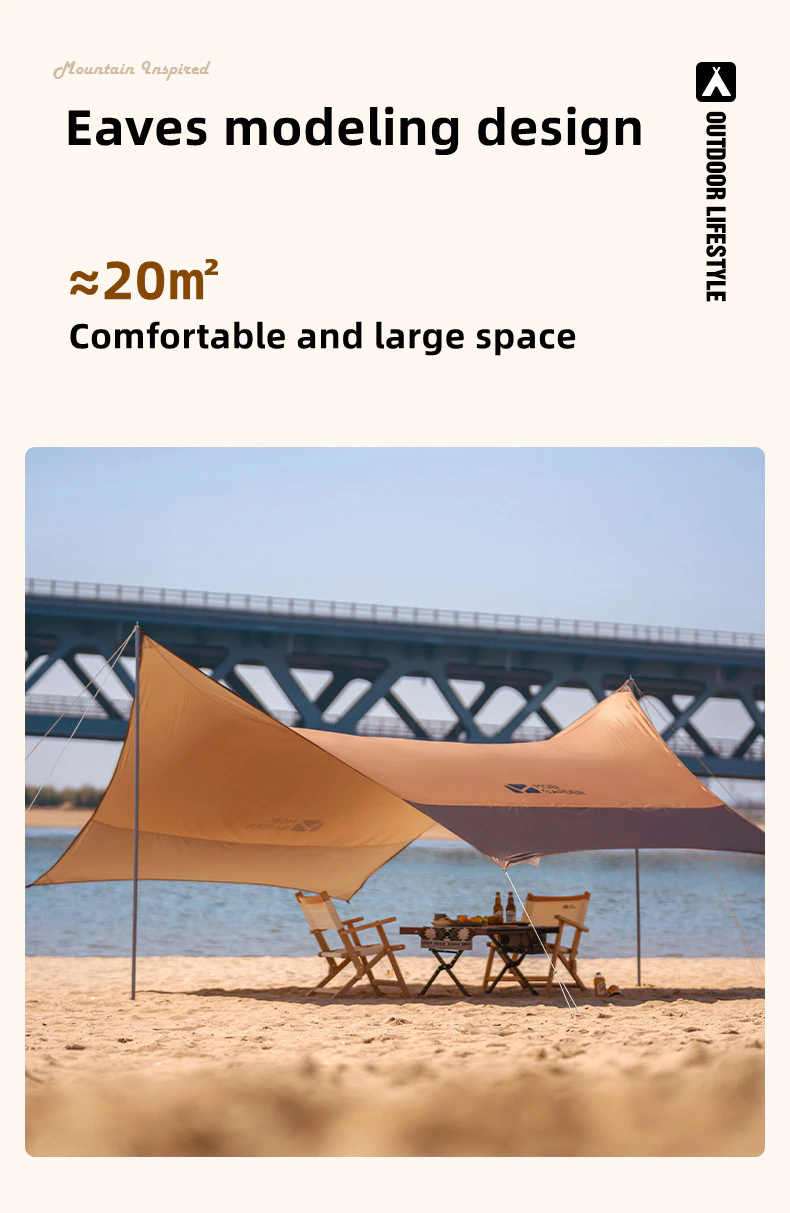 outdoor camping camping portable awning pergola sun protection from the rain Oxford tent canopy outdoor camping camping portable awning pergola sun protection from the rain Oxford tent canopy