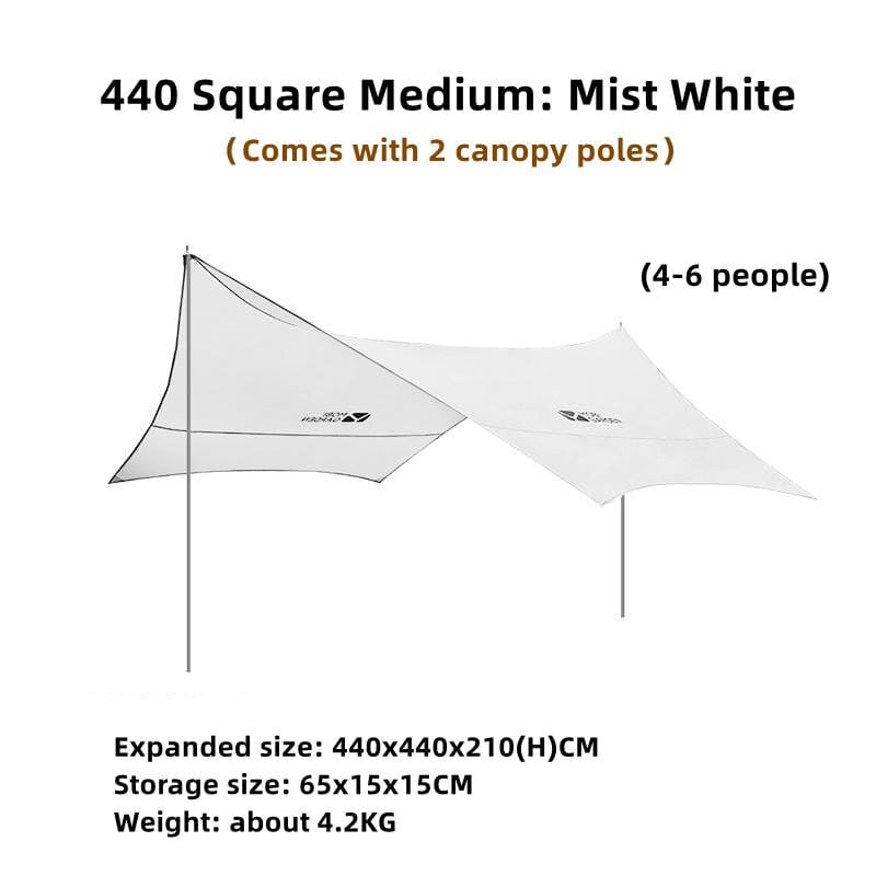 outdoor camping camping portable awning pergola sun protection from the rain Oxford tent canopy