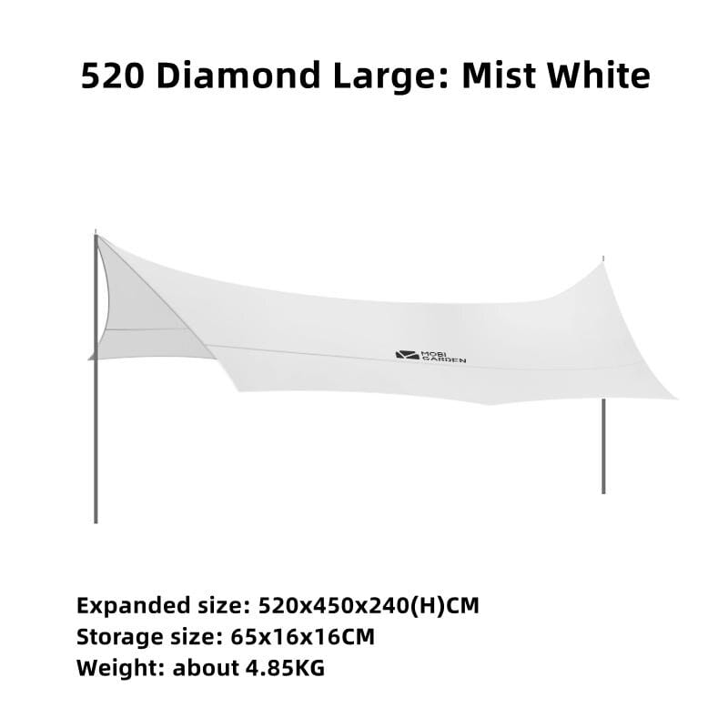 outdoor camping camping portable awning pergola sun protection from the rain Oxford tent canopy