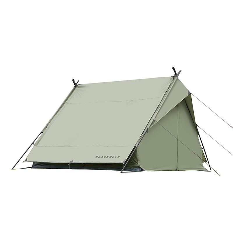 5-8 People Backpacking Tent Outdoor Camping Double Layer Flying Bird Tent Oil Green Waterproof 210D Polyester Oxford