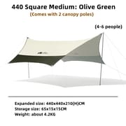 outdoor camping camping portable awning pergola sun protection from the rain Oxford tent canopy
